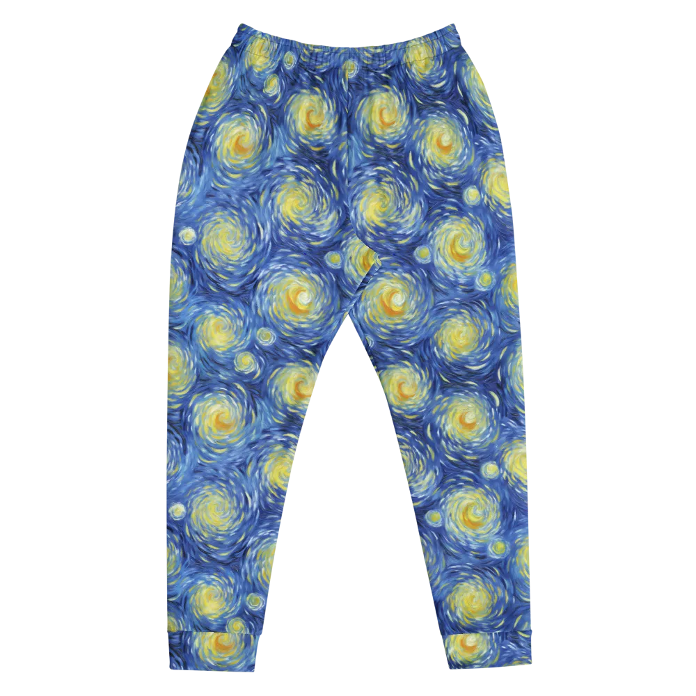 Celestial Whirl on Men's Joggers — Front