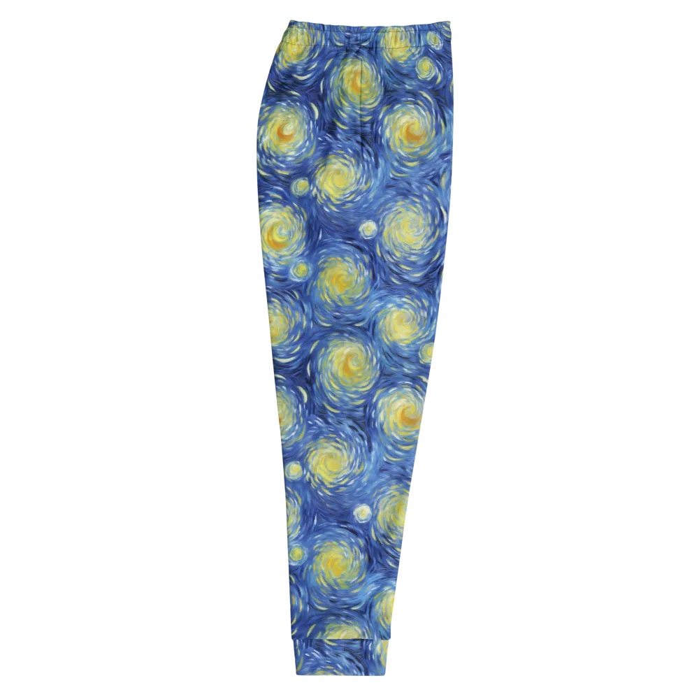 Celestial Whirl on Men's Joggers — Right
