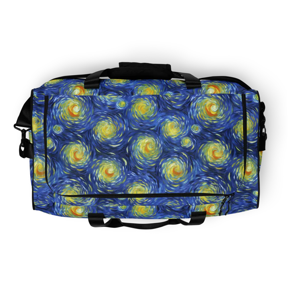 Celestial Whirl on Duffle Bag — Top