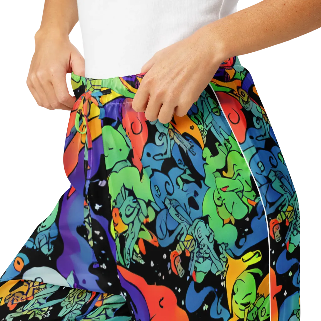 Neon Creature Carnival on Women's Pajama Pants — Product details