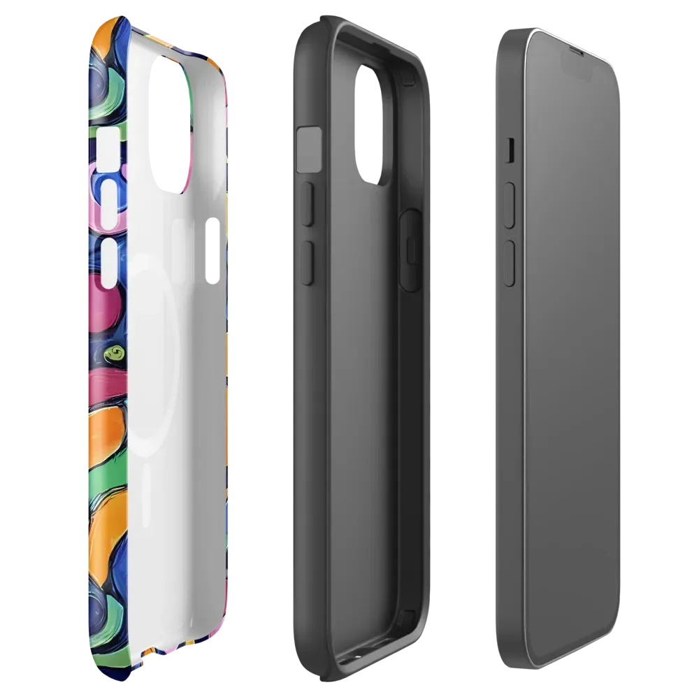 Neon Kelp on MagSafe Tough Case for iPhone® — Front