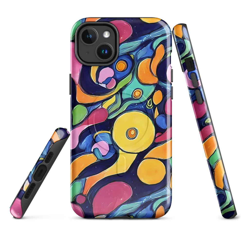 Neon Kelp on MagSafe Tough Case for iPhone® — Front