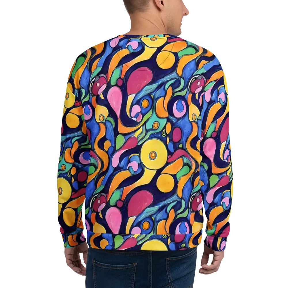 Neon Kelp on Sweatshirt — Back