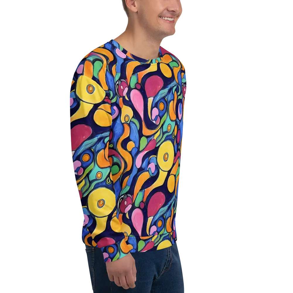 Neon Kelp on Sweatshirt — Right Front
