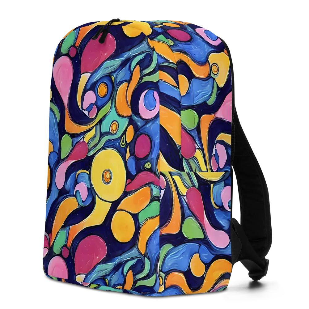 Neon Kelp on Minimalist Backpack — Left