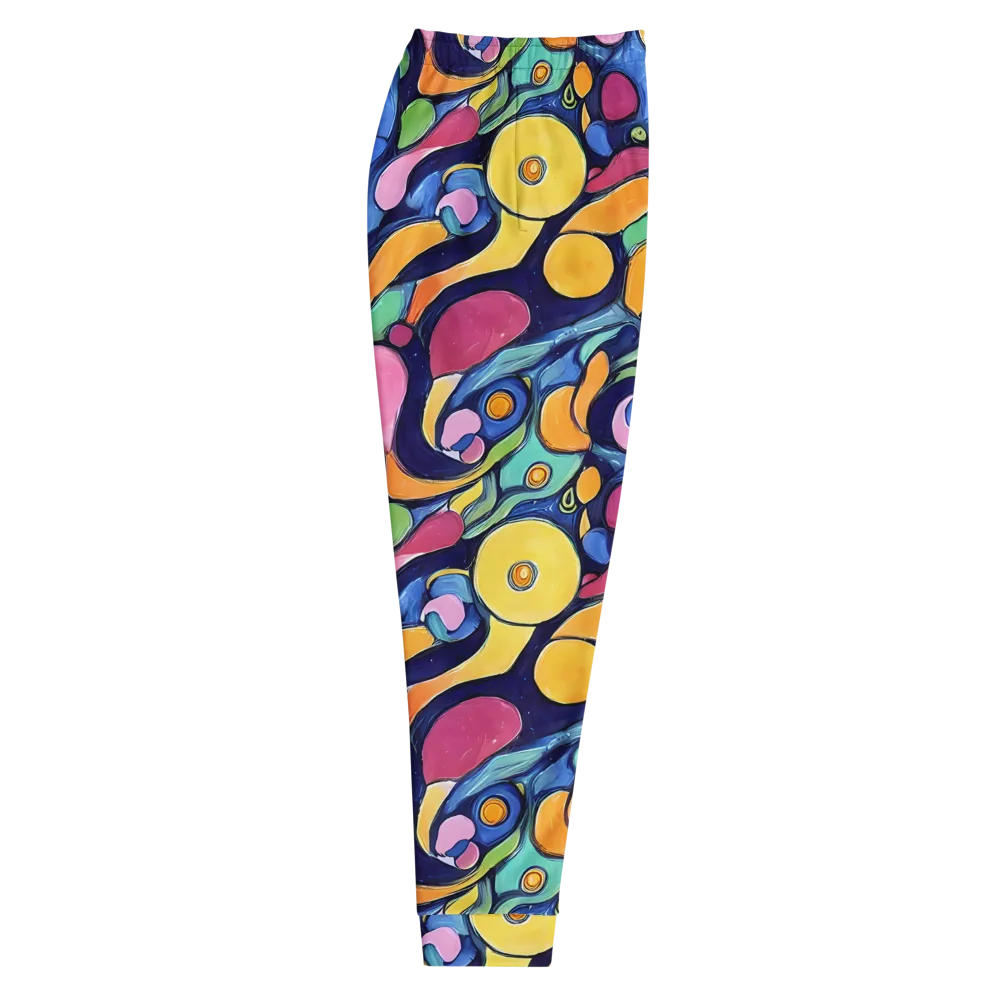 Neon Kelp on Men's Joggers — Right