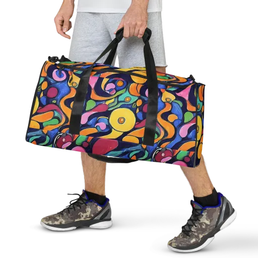 Neon Kelp on a Duffle Bag