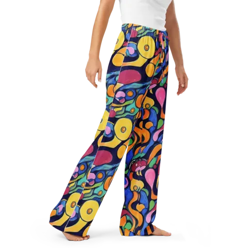 Neon Kelp on a Women's Pajama Pants