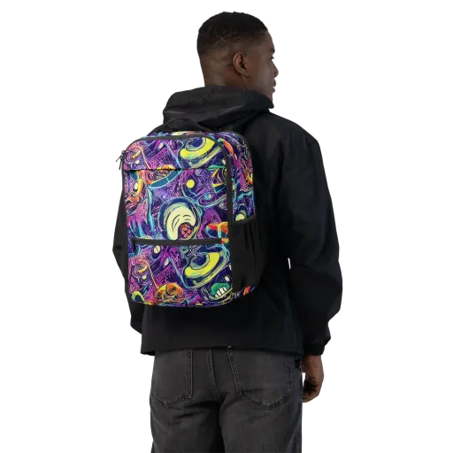 Electric Relics on a Utility Backpack