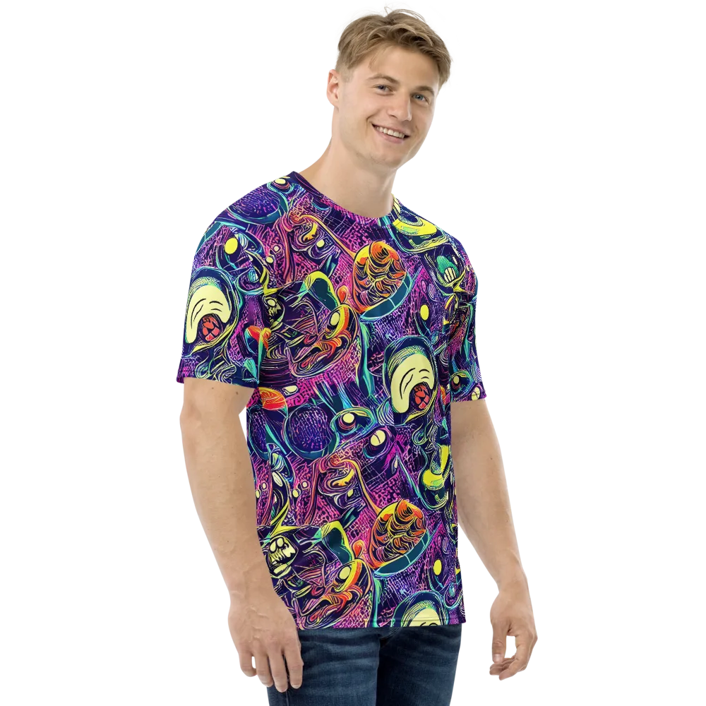 Electric Relics on Men's Crew Neck T-Shirt — Right