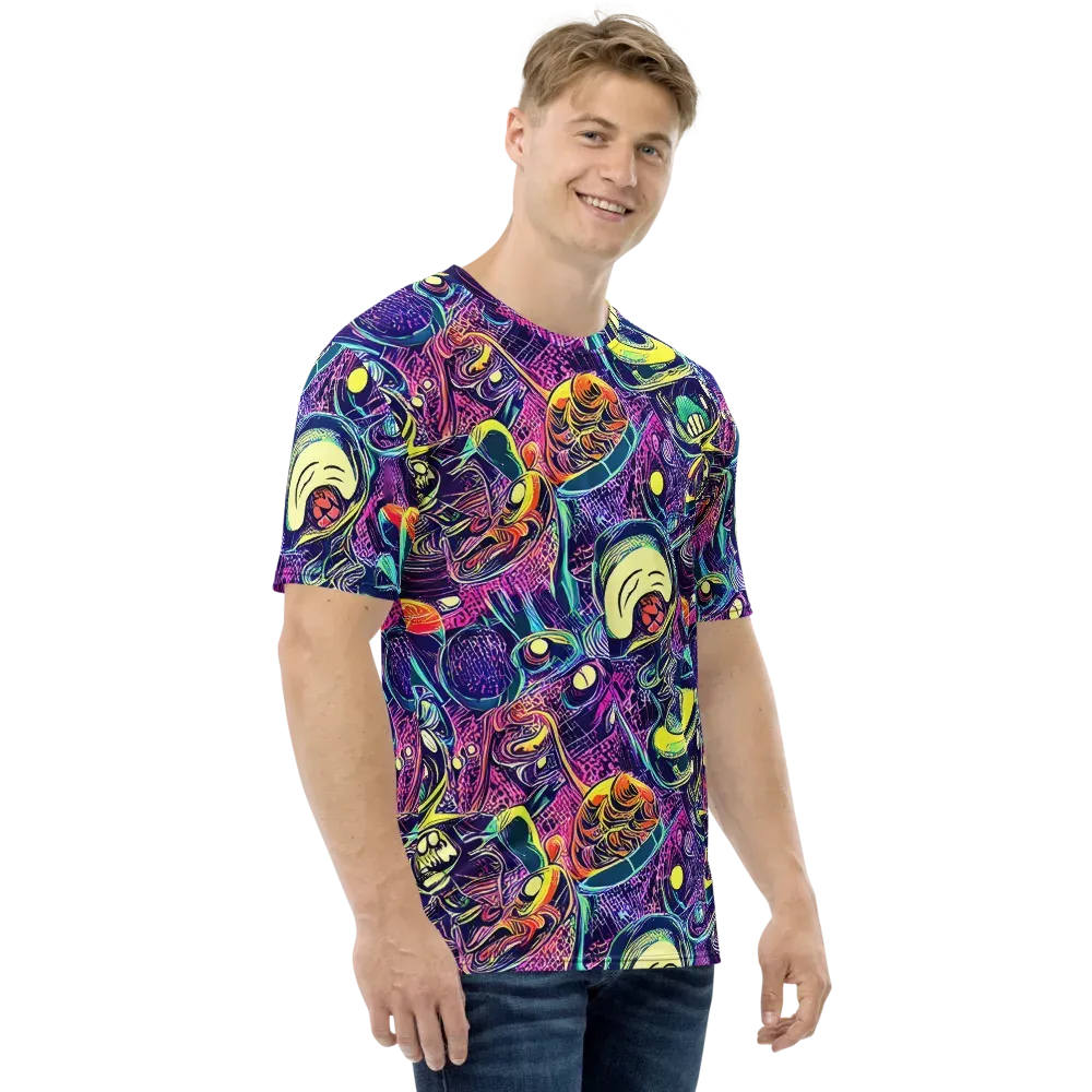 Electric Relics on Men's Crew Neck T-Shirt — Right