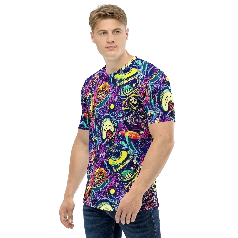 Electric Relics on Men's Crew Neck T-Shirt — Left