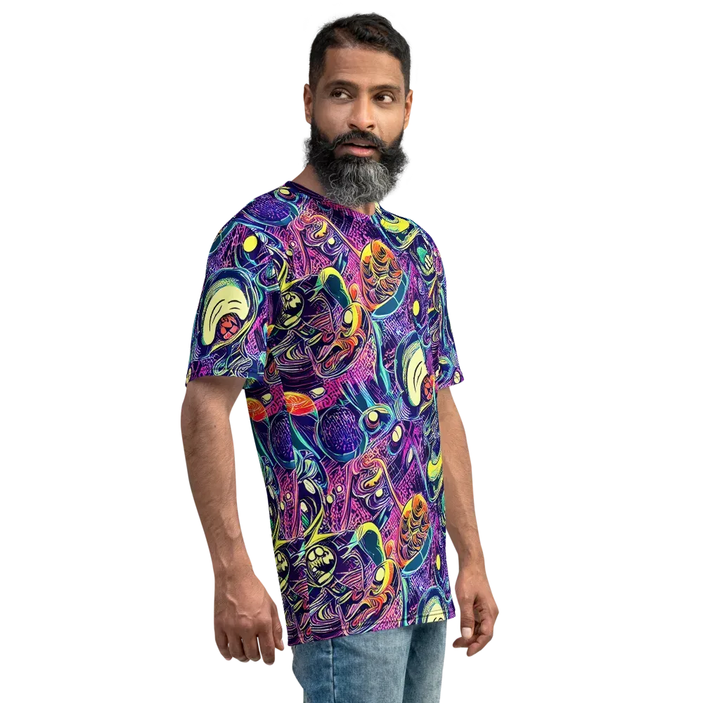 Electric Relics on Men's Crew Neck T-Shirt — Right