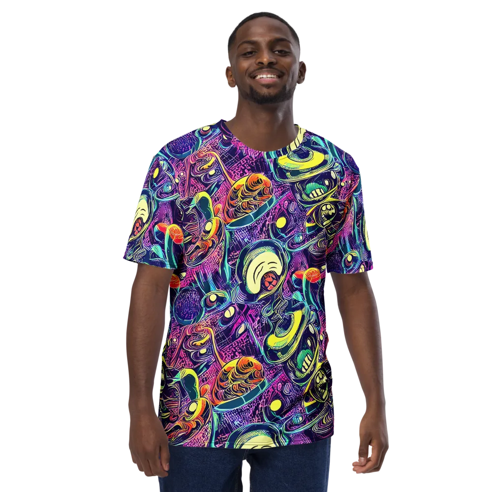 Electric Relics on Men's Crew Neck T-Shirt — Front