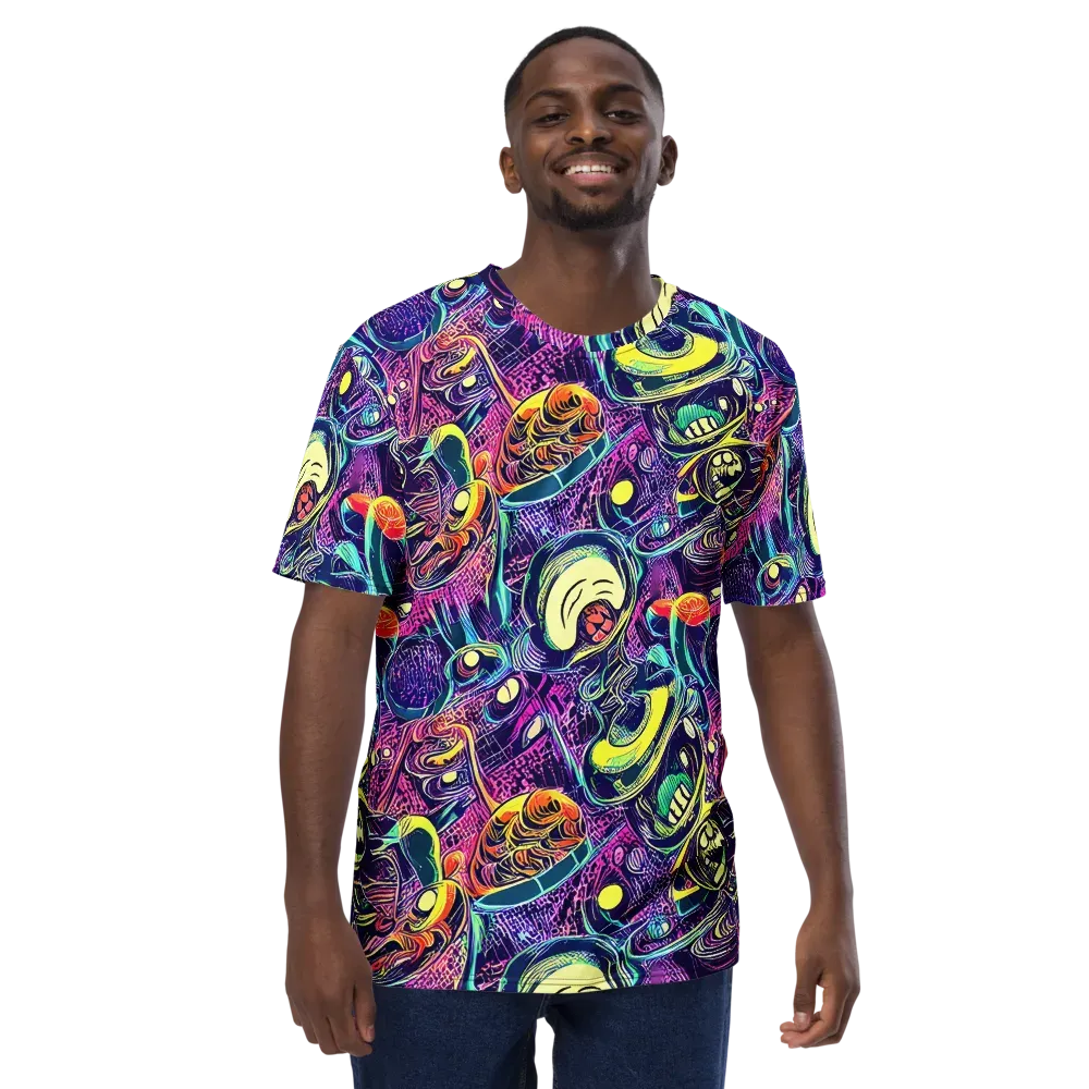 Electric Relics on Men's Crew Neck T-Shirt — Front