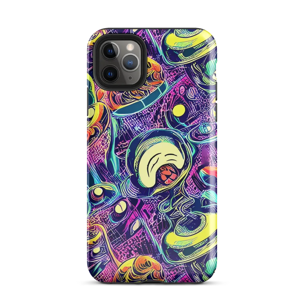Electric Relics on Tough Case for iPhone® — Front