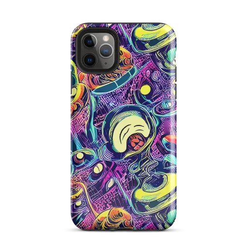 Electric Relics on a Tough Case for iPhone®