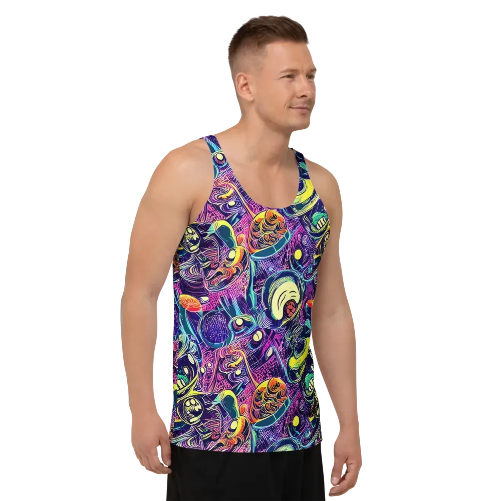 Electric Relics on Men's Tank Top — Right Front