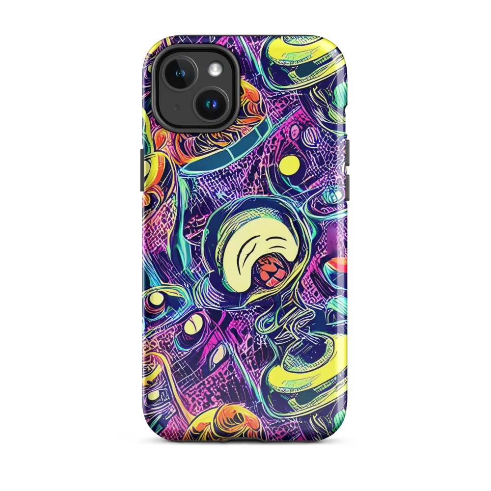 Electric Relics on MagSafe Tough Case for iPhone® — Front