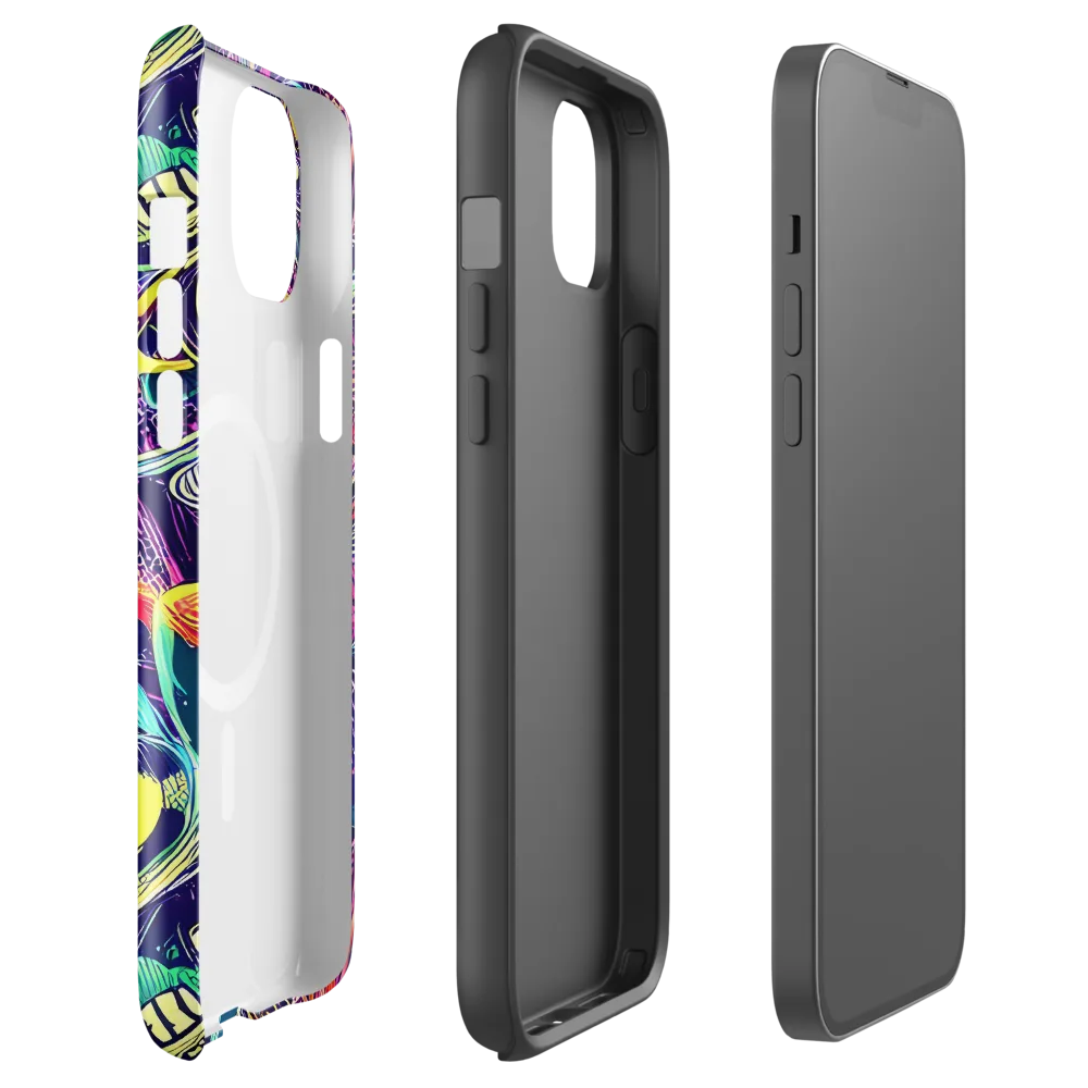 Electric Relics on MagSafe Tough Case for iPhone® — Front