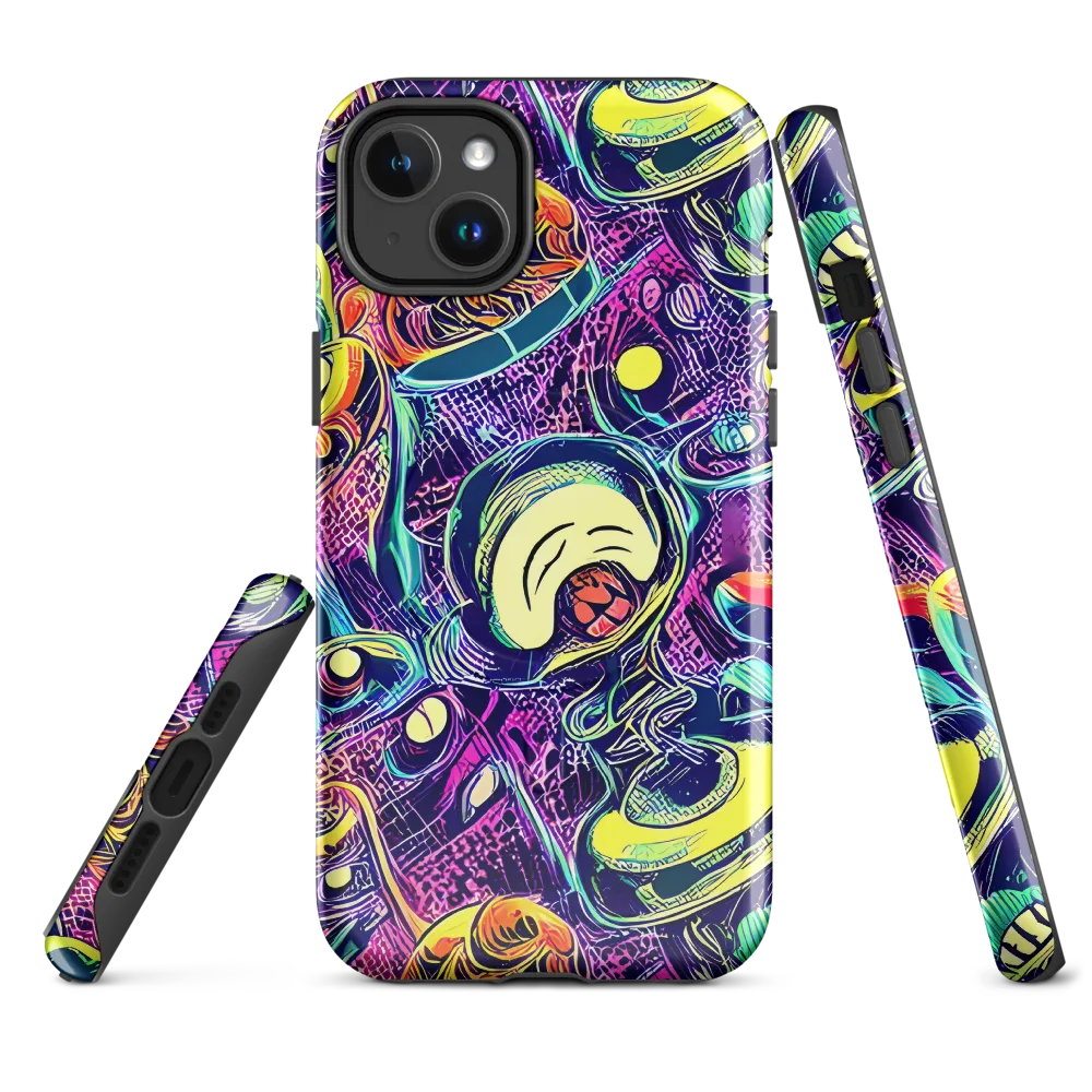 Electric Relics on MagSafe Tough Case for iPhone® — Front