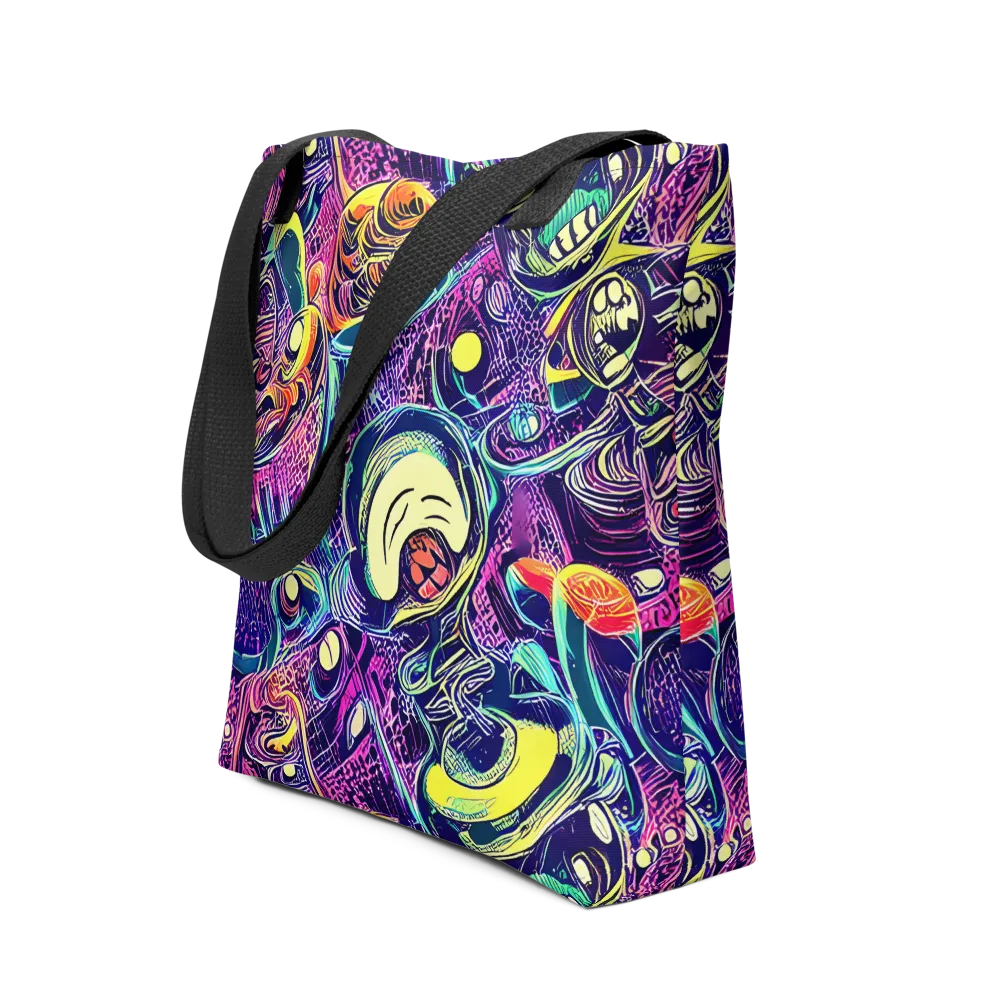 Electric Relics on Tote Bag — Front