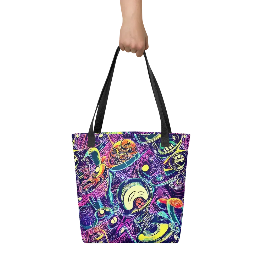 Electric Relics on Tote Bag — Front