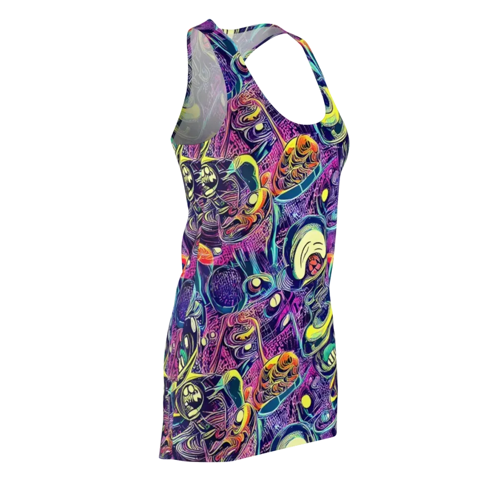 Electric Relics on Racerback Dress — Front Side