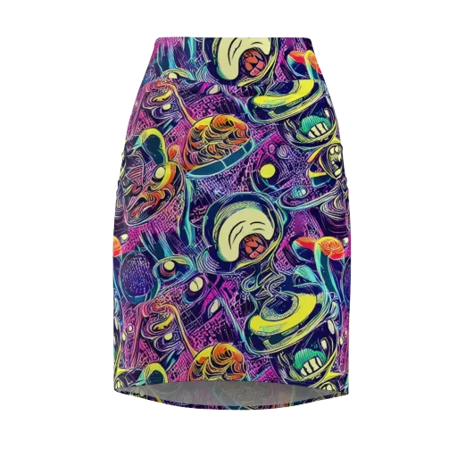 Electric Relics on a Pencil Skirt