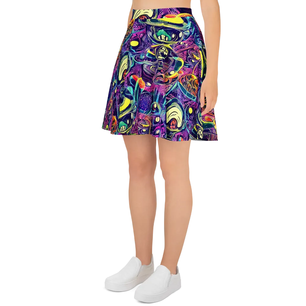 Electric Relics on Skater Skirt — Left