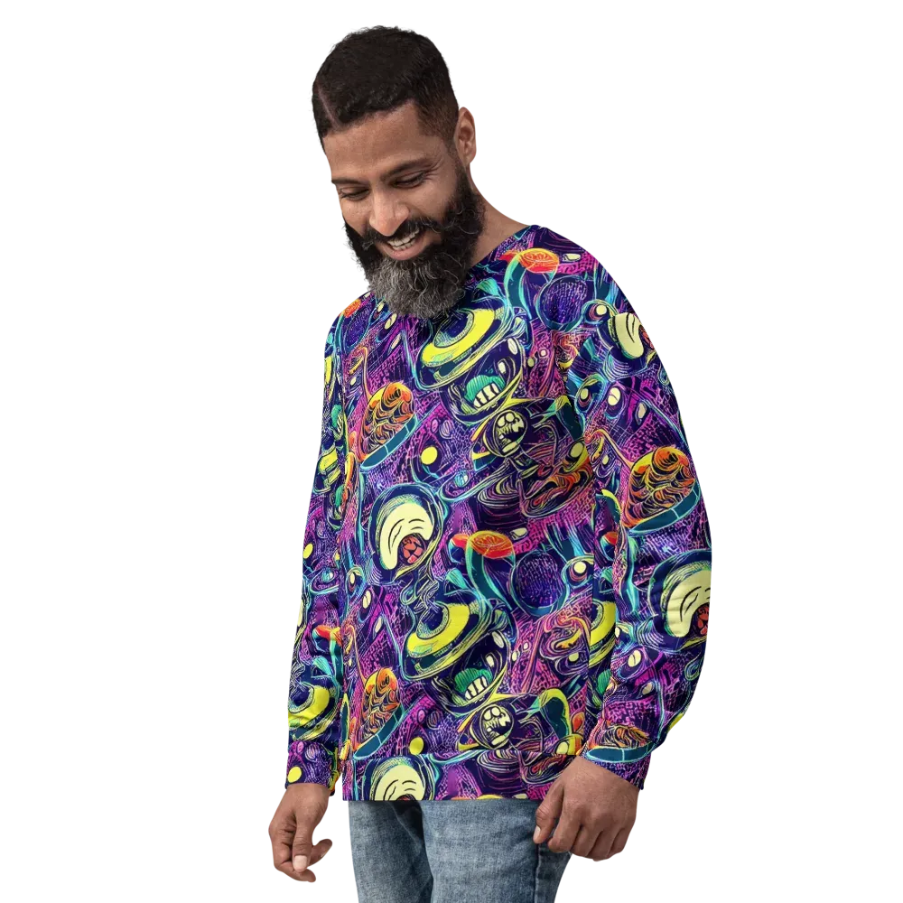 Electric Relics on Sweatshirt — Left Front