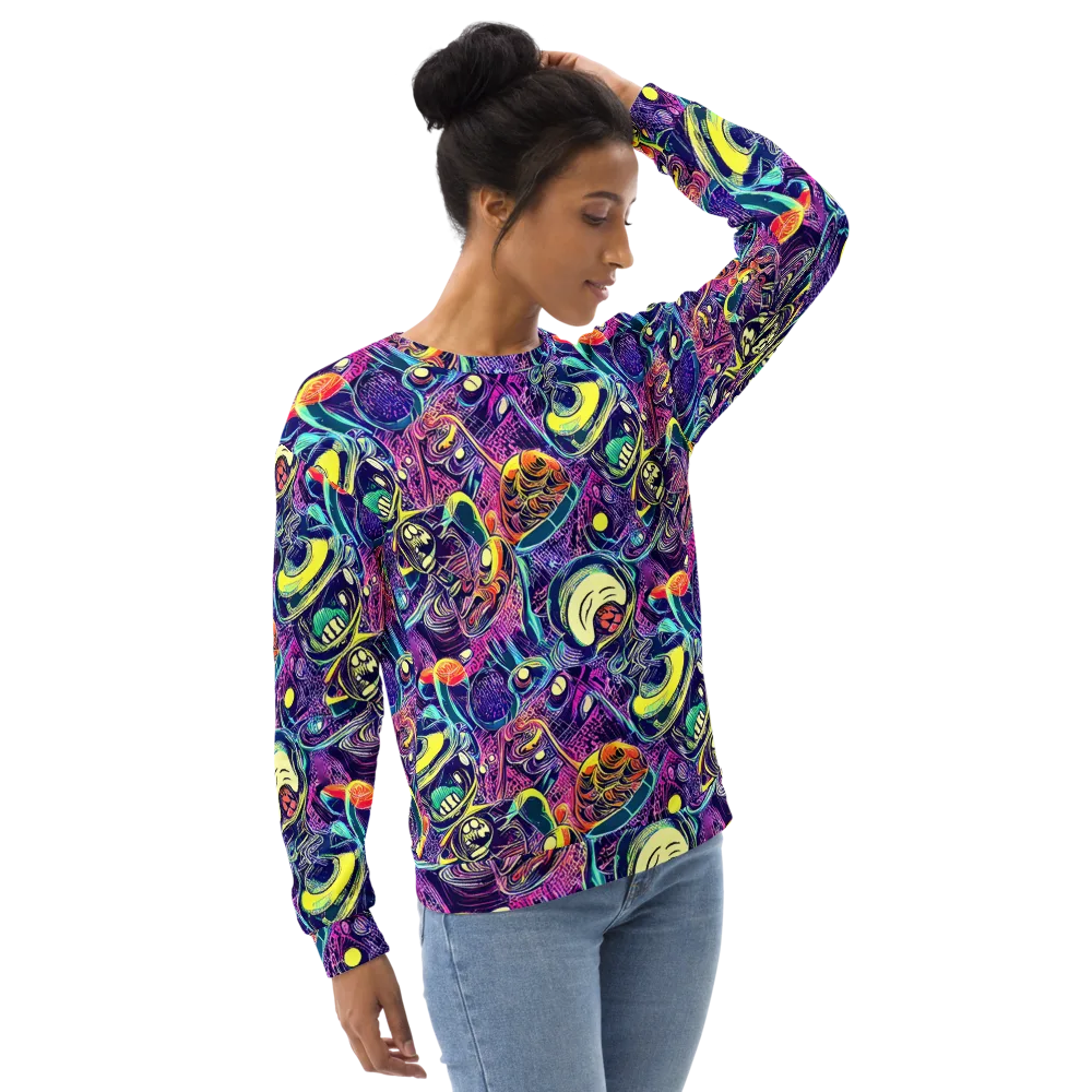 Electric Relics on Sweatshirt — Right Front