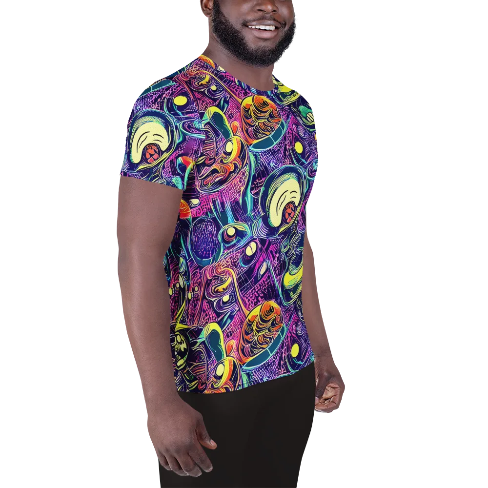 Electric Relics on Men's Athletic T-Shirt — Right