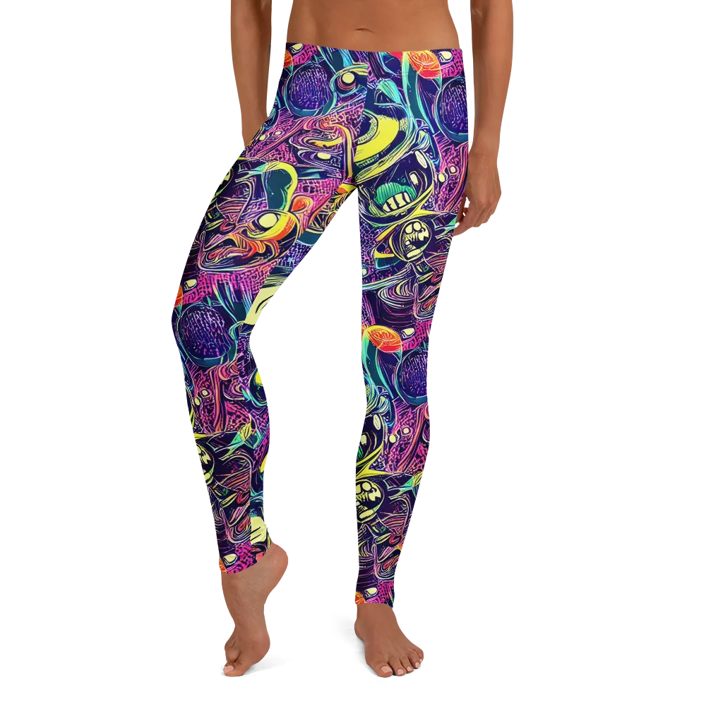 Electric Relics on Leggings — Front