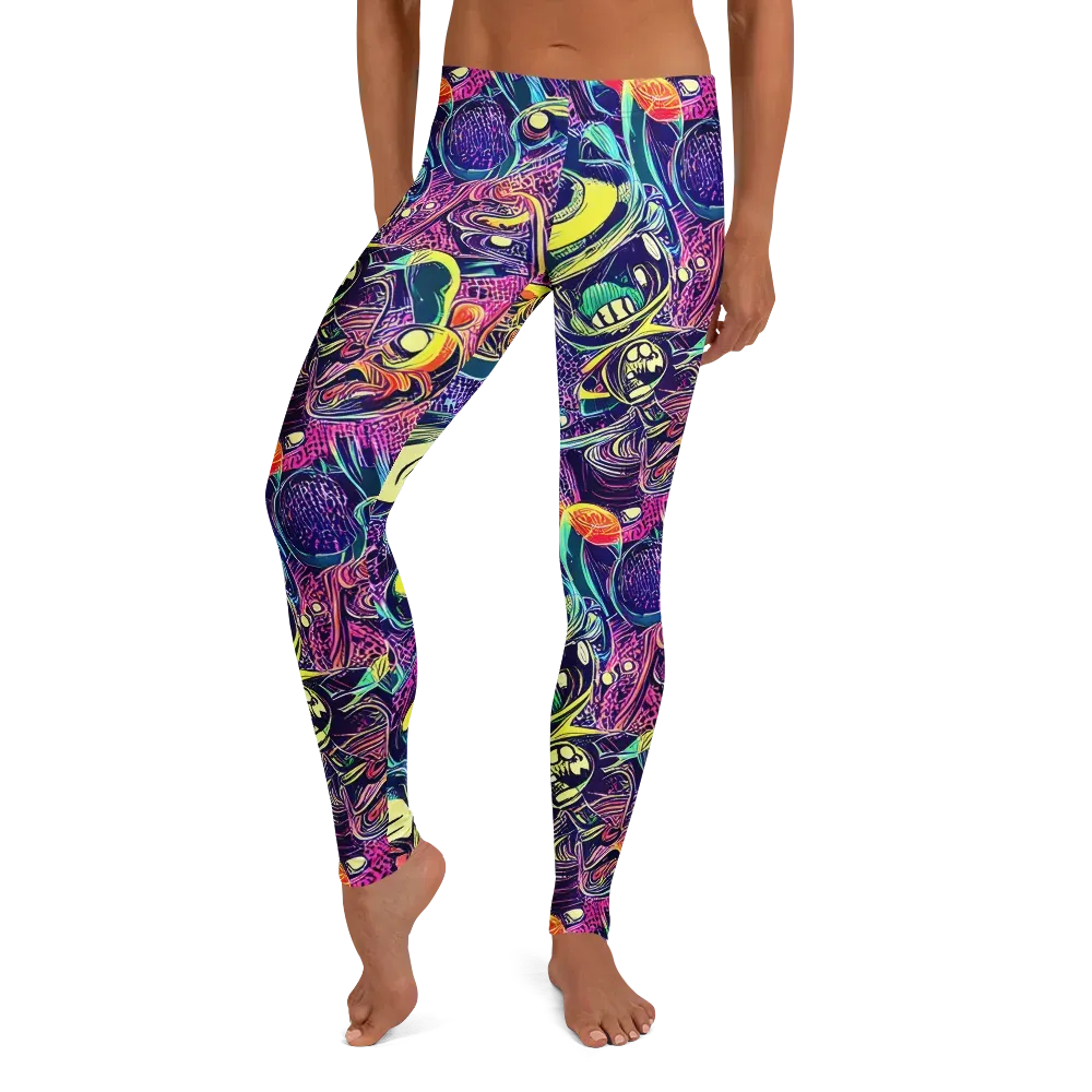 Electric Relics on Leggings — Front