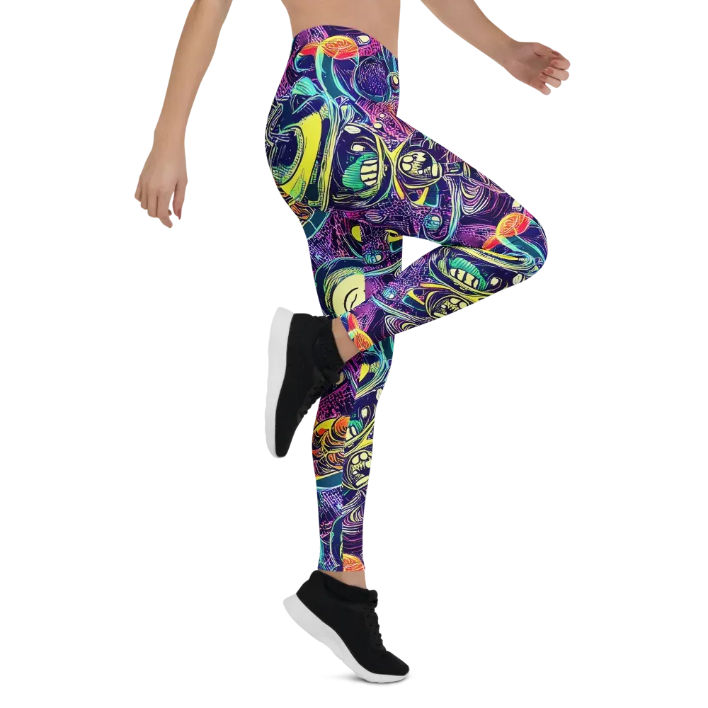 Electric Relics on Leggings — Right