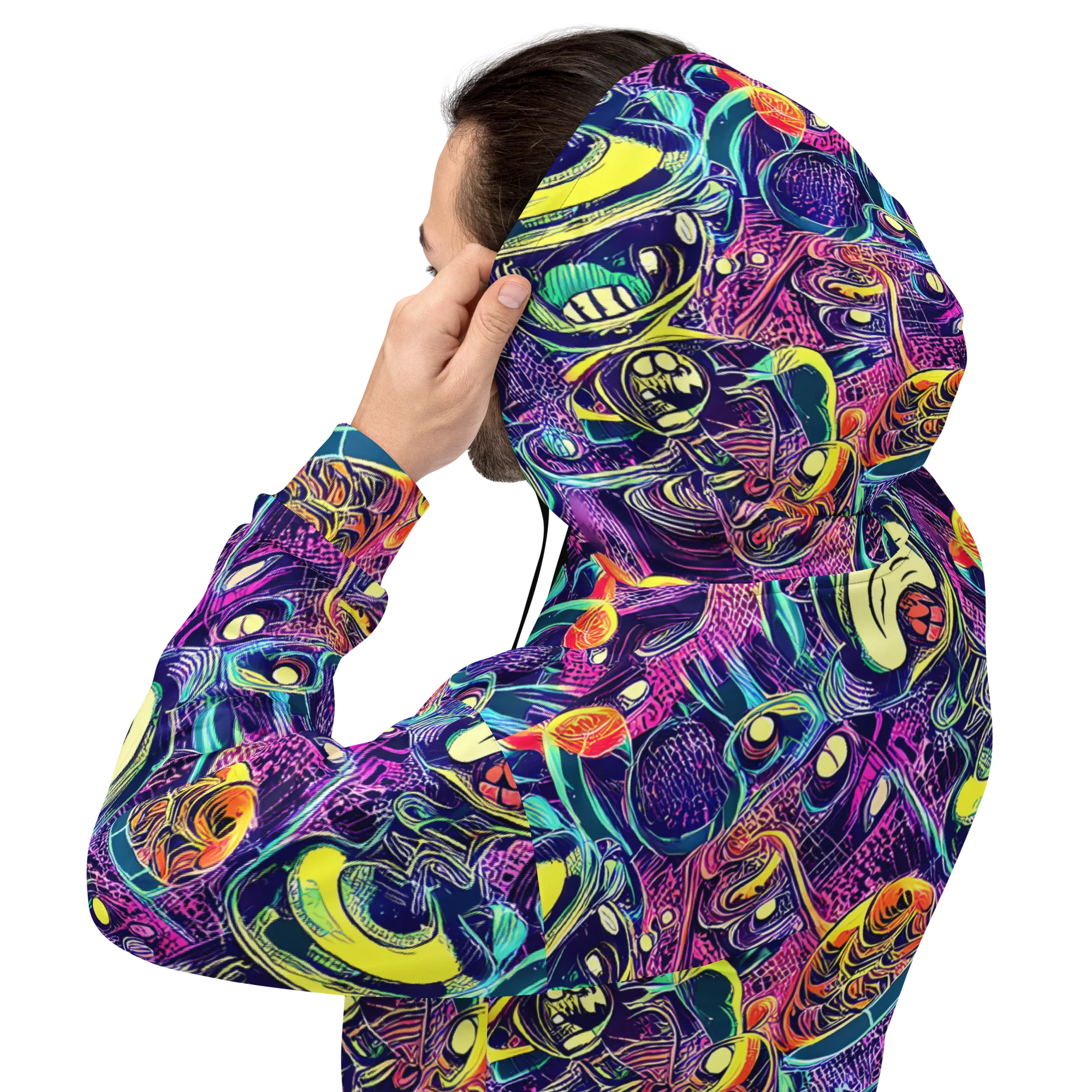Electric Relics on Hoodie — Back