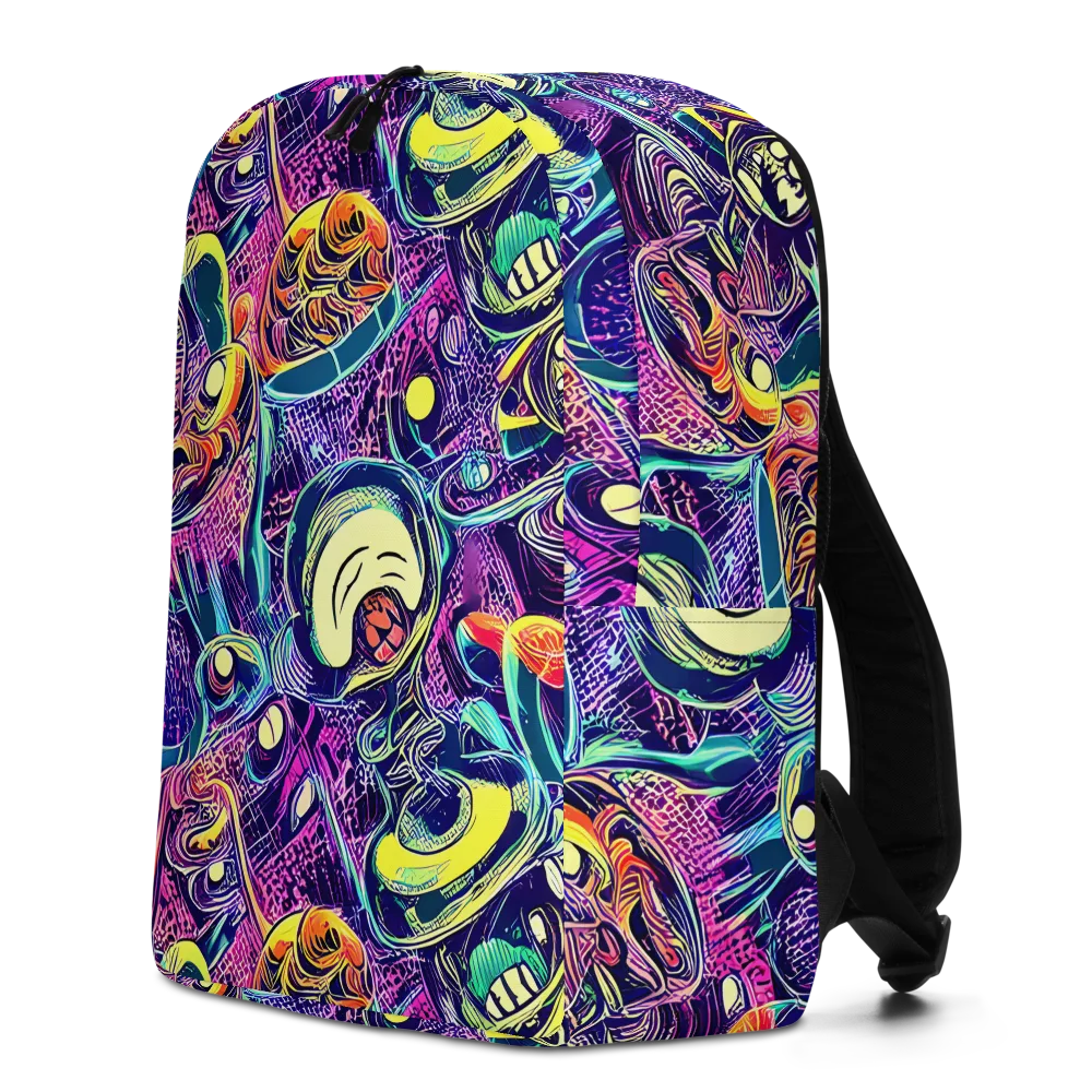 Electric Relics on Minimalist Backpack — Left