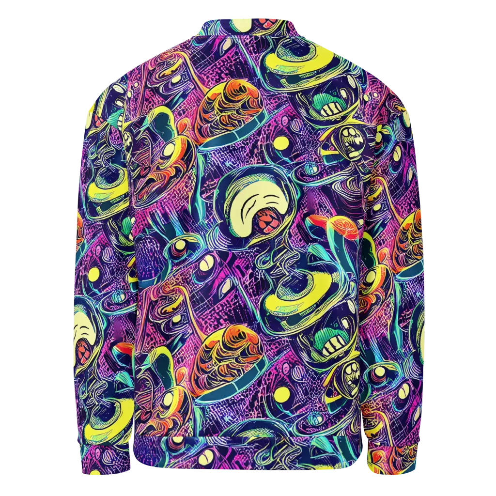 Electric Relics on Bomber Jacket — Back
