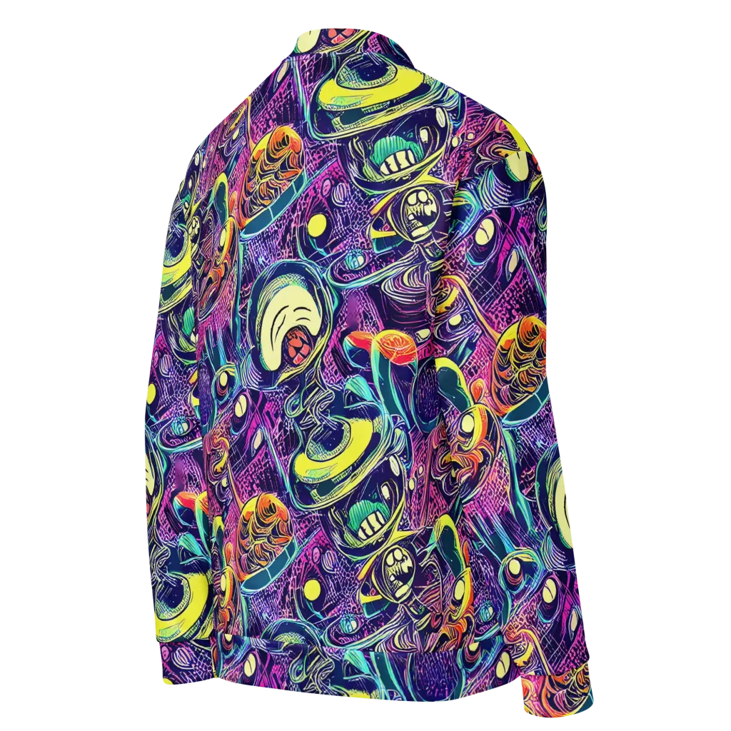 Electric Relics on Bomber Jacket — Right Back