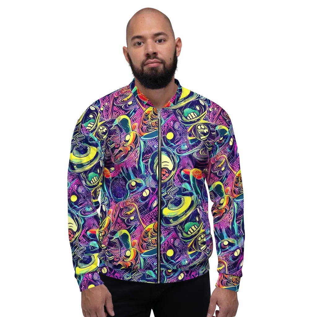 Electric Relics on Bomber Jacket — Front