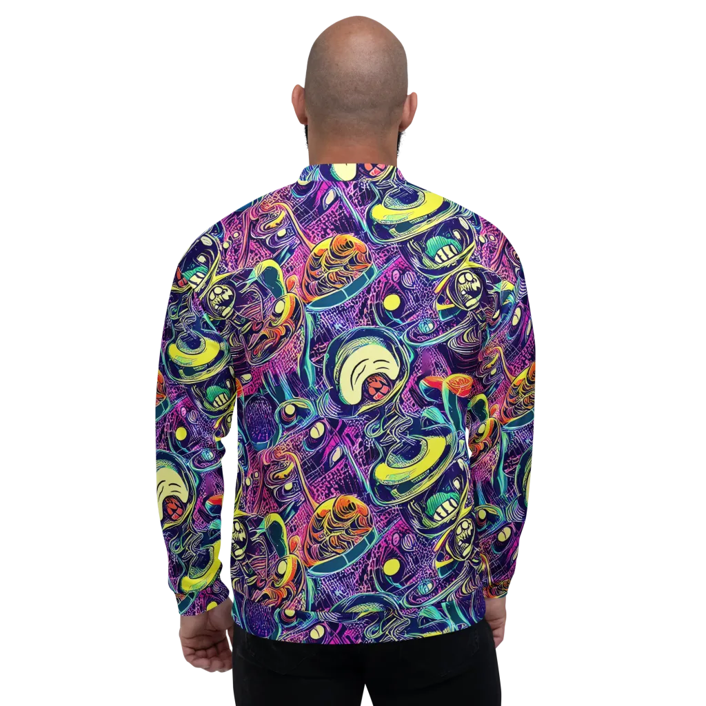Electric Relics on Bomber Jacket — Back