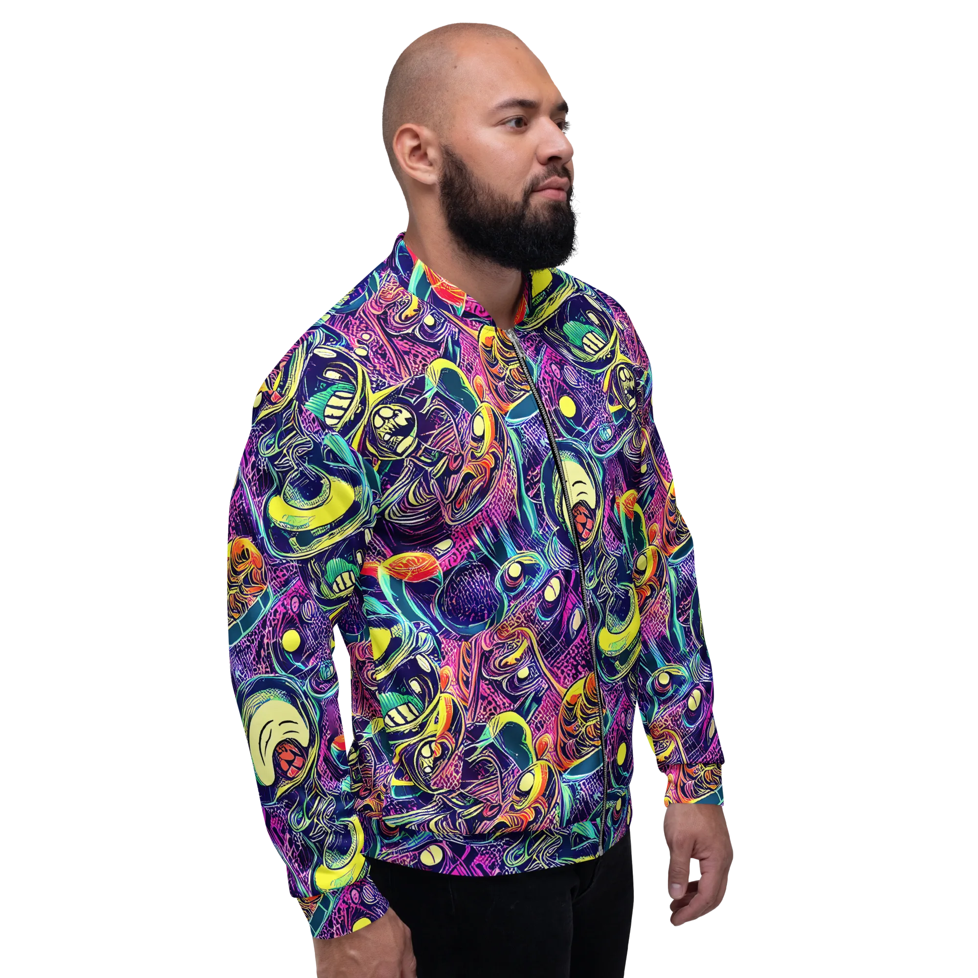 Electric Relics on Bomber Jacket — Right