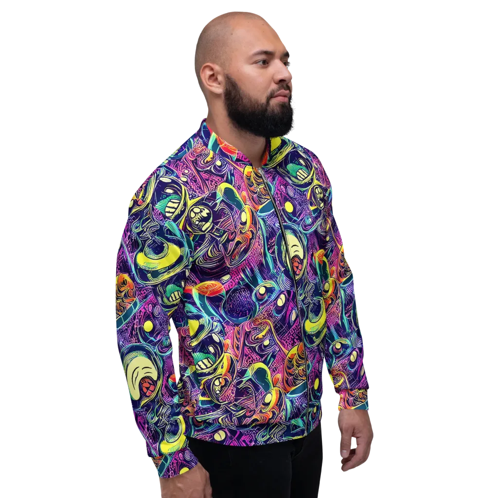 Electric Relics on Bomber Jacket — Right