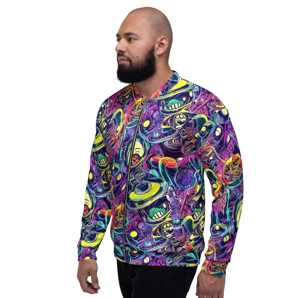 Electric Relics on Bomber Jacket — Left