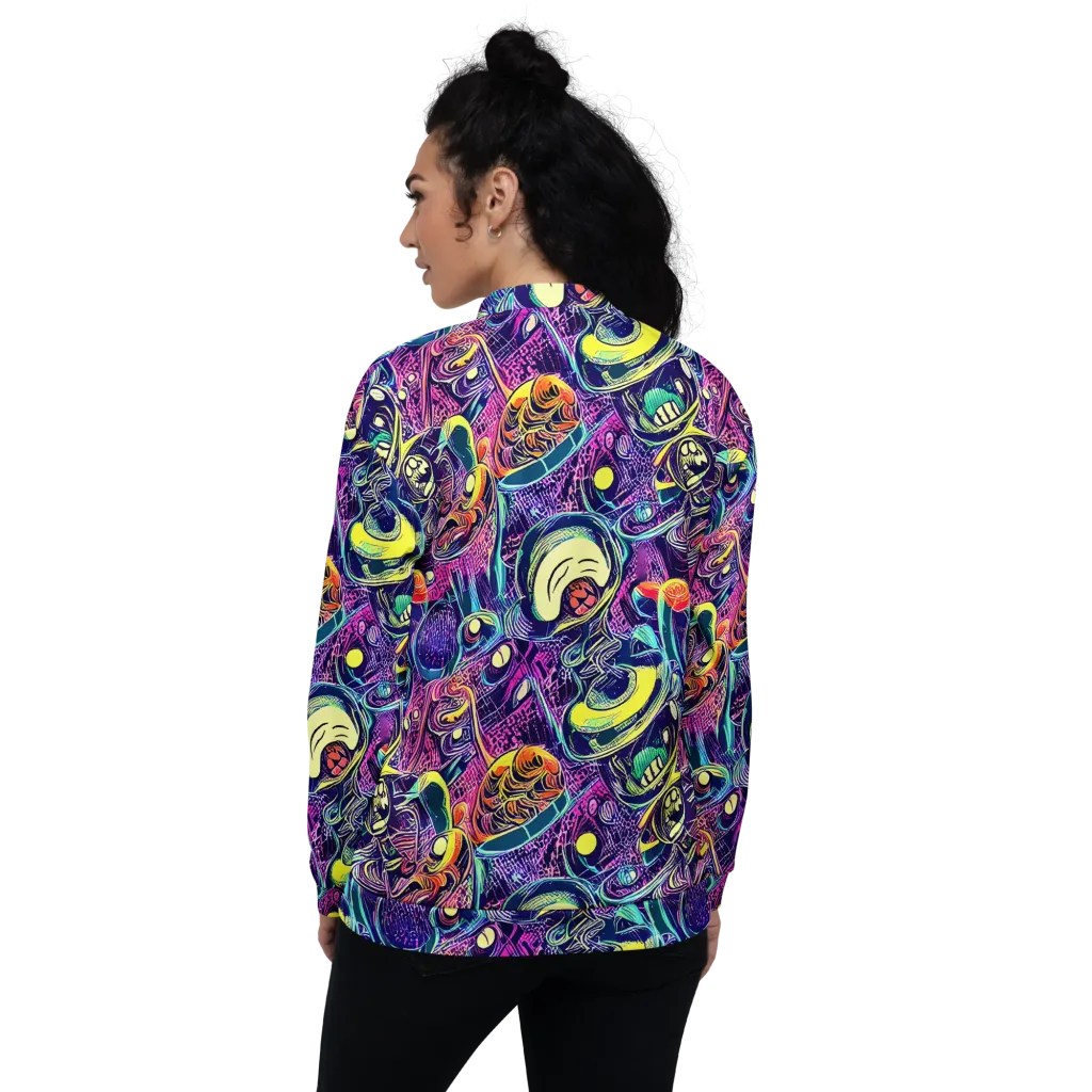 Electric Relics on Bomber Jacket — Back