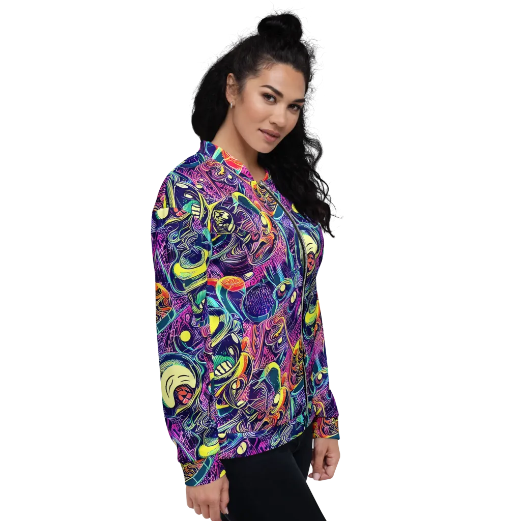 Electric Relics on Bomber Jacket — Right