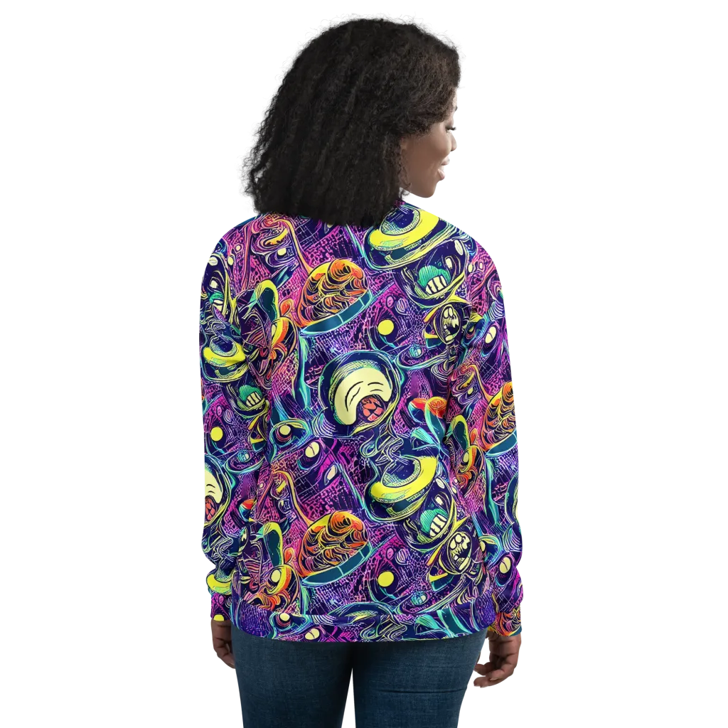 Electric Relics on Bomber Jacket — Back