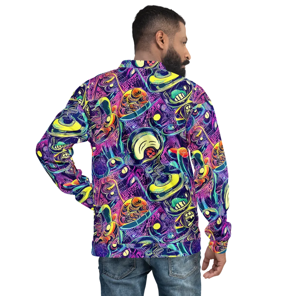 Electric Relics on Bomber Jacket — Back
