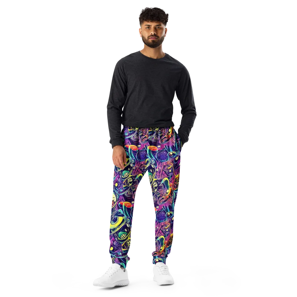Electric Relics on Men's Joggers — Front